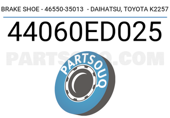 Axios 44060ED025 BRAKE SHOE - 46550-35013 - DAIHATSU, TOYOTA K2257