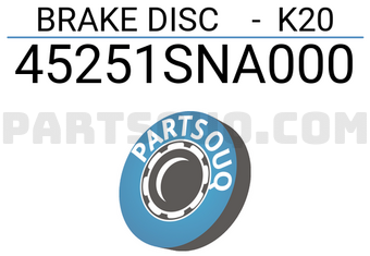 Axios 45251SNA000 BRAKE DISC - K20