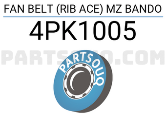 BANDO 4PK1005 FAN BELT (RIB ACE) MZ BANDO