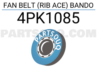 BANDO 4PK1085 FAN BELT (RIB ACE) BANDO