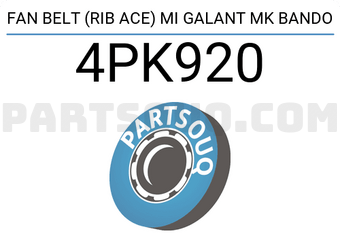 BANDO 4PK920 FAN BELT (RIB ACE) MI GALANT MK BANDO
