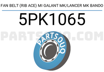 BANDO 5PK1065 FAN BELT (RIB ACE) MI GALANT MK/LANCER MK BANDO