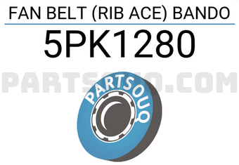 BANDO 5PK1280 FAN BELT (RIB ACE) BANDO