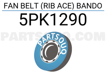BANDO 5PK1290 FAN BELT (RIB ACE) BANDO