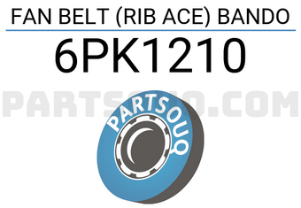 BANDO 6PK1210 FAN BELT (RIB ACE) BANDO