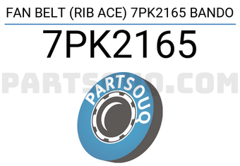 BANDO 7PK2165 FAN BELT (RIB ACE) 7PK2165 BANDO