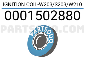 BERU 0001502880 IGNITION COIL-W203/S203/W210