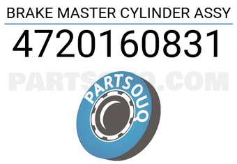 BGF 4720160831 BRAKE MASTER CYLINDER ASSY