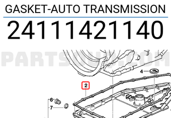 BMW 24111421140 GASKET-AUTO TRANSMISSION
