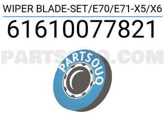 BMW 61610077821 WIPER BLADE-SET/E70/E71-X5/X6