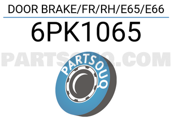 BMW 6PK1065 DOOR BRAKE/FR/RH/E65/E66