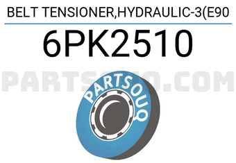 BMW 6PK2510 BELT TENSIONER,HYDRAULIC-3(E90