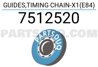 BMW 7512520 GUIDES,TIMING CHAIN-X1(E84)