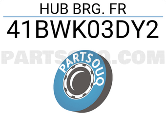 BW 41BWK03DY2 HUB BRG. FR