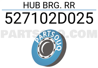 BW 527102D025 HUB BRG. RR