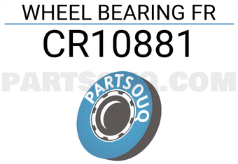 BW CR10881 WHEEL BEARING FR