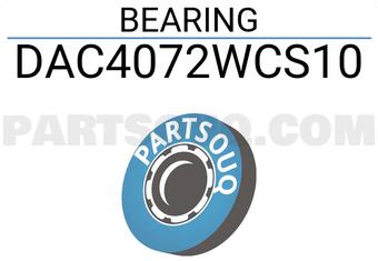 BW DAC4072WCS10 BEARING