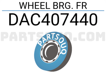 BW DAC407440 WHEEL BRG. FR