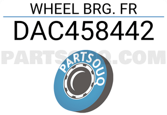 BW DAC458442 WHEEL BRG. FR