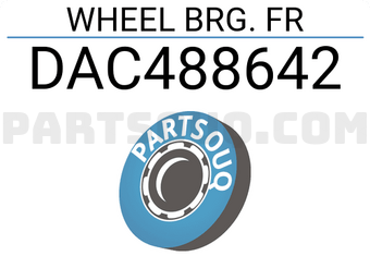 BW DAC488642 WHEEL BRG. FR