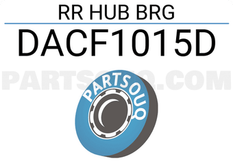 BW DACF1015D RR HUB BRG