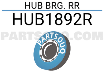 BW HUB1892R HUB BRG. RR