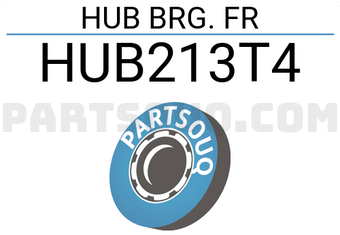 BW HUB213T4 HUB BRG. FR