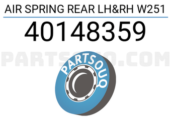 Bilstein 40148359 AIR SPRING REAR LH&RH W251