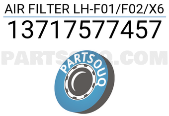 Blue Print 13717577457 AIR FILTER LH-F01/F02/X6