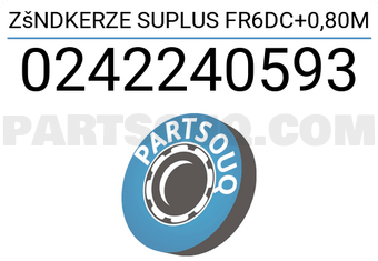 Bosch 0242240593 SPARK PLUG SUPER+(+13)YTTRIUM
