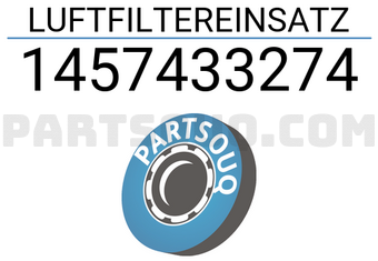 Bosch 1457433274 LUFTFILTEREINSATZ