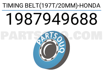 Bosch 1987949688 TIMING BELT(197T/20MM)-HONDA