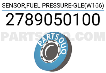 Bosch 2789050100 SENSOR,FUEL PRESSURE-GLE(W166)