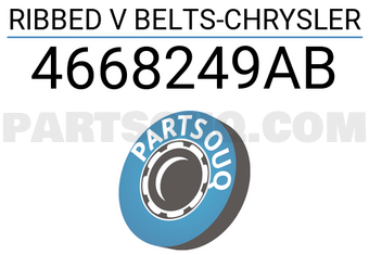 Bosch 4668249AB CORREAS TRAPEZOIDALES ACANALADAS-CHRYSLER