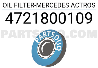 Bosch 4721800109 OIL FILTER-MERCEDES ACTROS