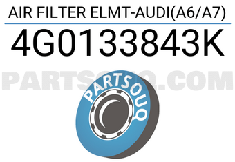 Bosch 4G0133843K AIR FILTER ELMT-AUDI(A6/A7)