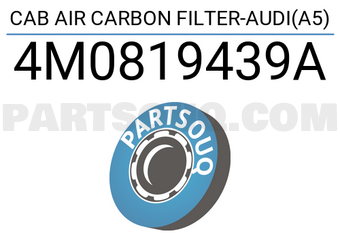 Bosch 4M0819439A CAB AIR CARBON FILTER-AUDI(A5)