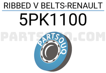 Bosch 5PK1100 RIBBED V BELTS-RENAULT