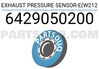Bosch 6429050200 SENSOR DE PRESIÓN DE ESCAPE-E(W212