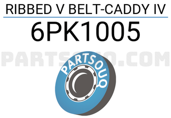 Bosch 6PK1005 RIBBED V BELT-CADDY IV