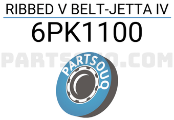 Bosch 6PK1100 RIBBED V BELT-JETTA IV