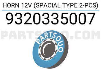 Bosch 9320335007 FANFARE HORN