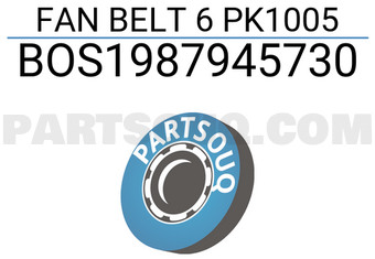 Bosch BOS1987945730 FAN BELT 6 PK1005