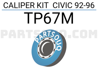 CENTRAL JAPAN PARTS TP67M CALIPER KIT CIVIC 92-96