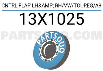 CONTINENTAL-VDO 13X1025 CNTRL FLAP LH& RH/VW/TOUREG/A8