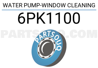 CONTINENTAL-VDO 6PK1100 WATER PUMP-WINDOW CLEANING