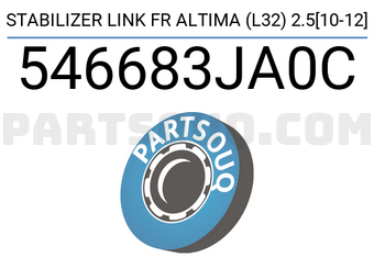 CTR 546683JA0C STABILIZER LINK FR ALTIMA (L32) 2.5[10-12]