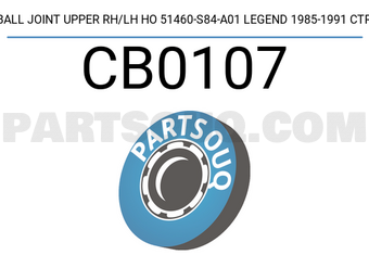 CTR CB0107 BALL JOINT UPPER RH/LH HO 51460-S84-A01 LEGEND 1985-1991 CTR