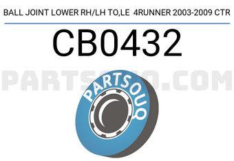 CTR CB0432 BALL JOINT LOWER RH/LH TO,LE 4RUNNER 2003-2009 CTR