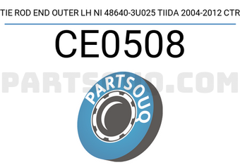 CTR CE0508 TIE ROD END OUTER LH NI 48640-3U025 TIIDA 2004-2012 CTR